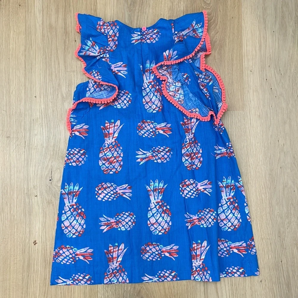 Crew cuts pineapple dress girls size 6 - Picture 3 of 3